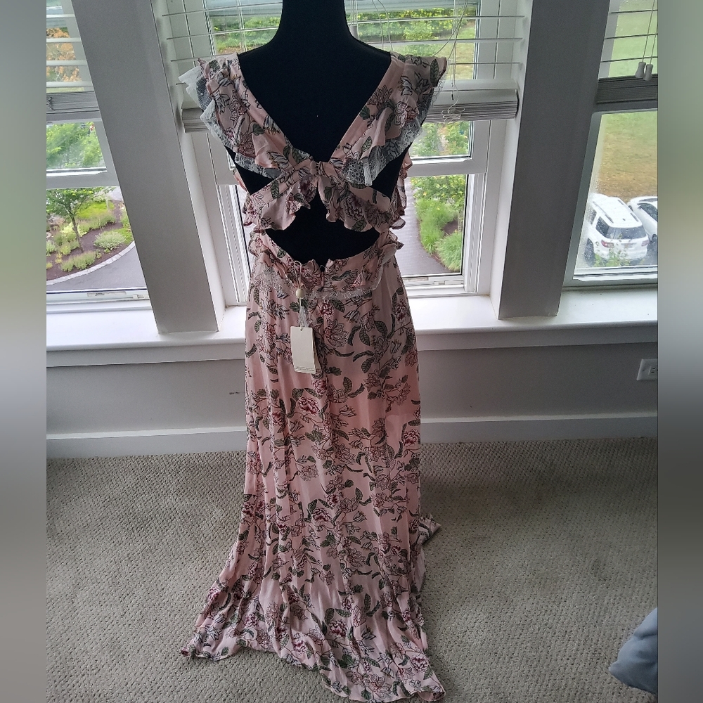 🍋For Love & Lemons Bee Balm Maxi Dress - Picture 10 of 16